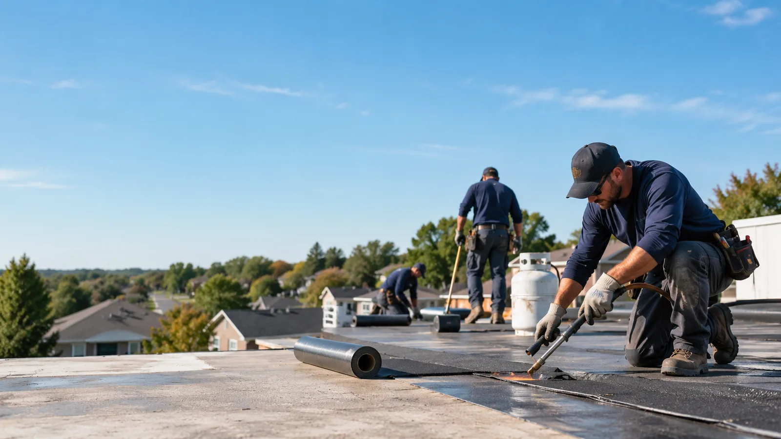 Flat Roof Leak Repair providers in Grassflat, PA